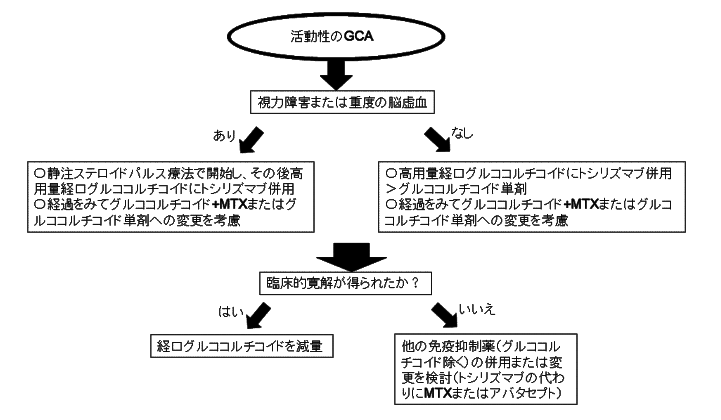 PAN診療フローチャート